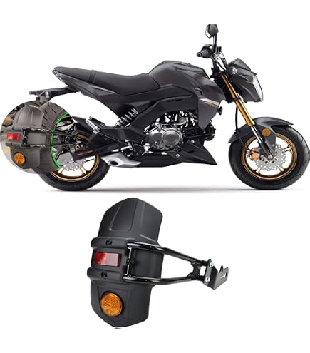 カワサキZ125用フェンダーレスキット